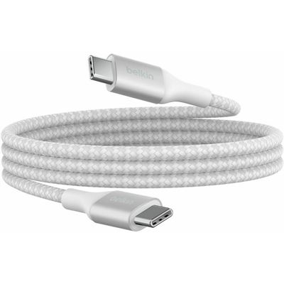 Belkin BOOSTCHARGE 1M USB-C TO USB-C BRAIDED CABLE (CAB015BT1MWH)