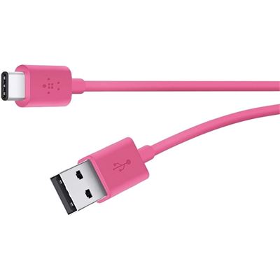 Belkin MIXITUP 2.0 USB-A TO USB-C CHARGE CABLE  (F2CU032BT06-PNK)