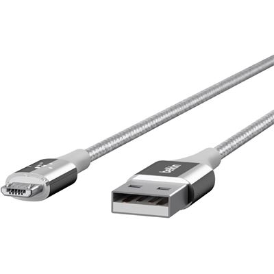 Belkin MIXITUP DURATEK MICRO USB CABLE, SILVER (F2CU051BT04-SLV)