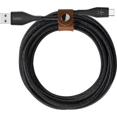 Belkin DURATEK PLUS USB-A TO USB-C CABLE 1.2M  (F2CU069BT04-BLK)