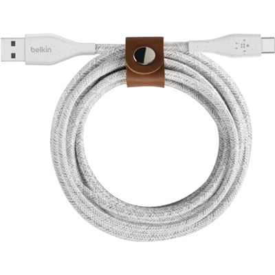 Belkin DURATEK PLUS USB-A TO USB-C CABLE 3M - WHITE (F2CU069BT10-WHT)