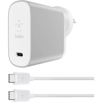 Belkin USB-C 45W Home Charger + Cable (F7U010AU06-SLV)