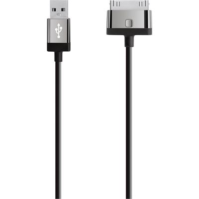 Belkin CHARGE SYNC CABLE 21.A - BLACK (F8J041QE04-BLK)
