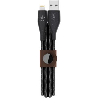 Belkin DuraTek Plus Lightning to USB-A Cable with (F8J236BT04-BLK)