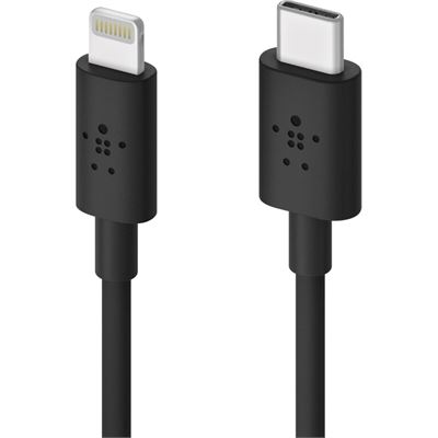Belkin MixIt Up USB-C Cable with Lightning Connector (F8J239BT04-BLK)