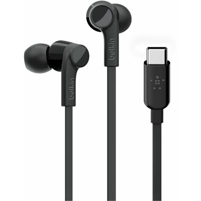 Belkin USB-C IN-EAR HEADPHONE BLACK (G3H0002BTBLK)