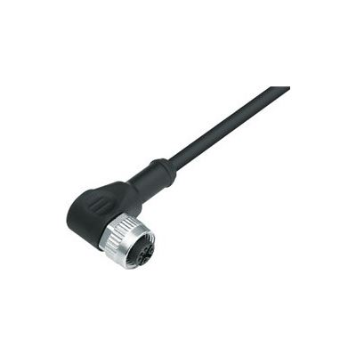 Binder M12F4w R/A-Stub 2.0m Cable (79-3434-33-04)