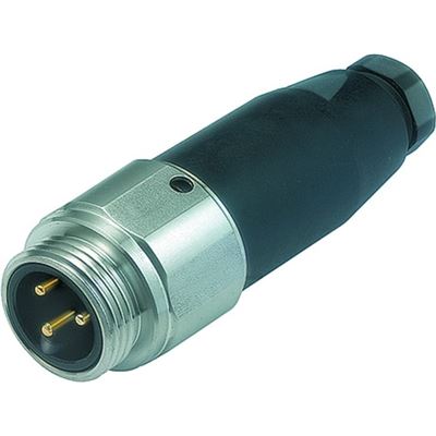 Binder 7/8" 4pole Male Cord Plug VA (99-2443-282-04)