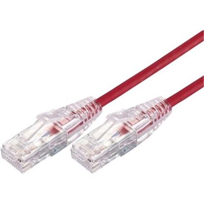 BluPeak 50cm Ultra Thin CAT 6A UTP LAN Cable - Red (C6AT005RD)
