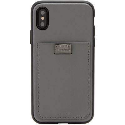 Bondir | Gray Leather for iPhone XS Max (288-019-BND)