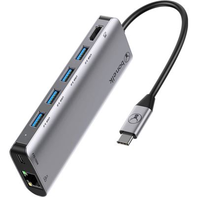 Bonelk USB-C 7 in 1 Multiport Hub (Space Grey) (ELK-80011-R)
