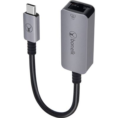Bonelk Long-Life USB-C to Gigabit Ethernet Adapter  (ELK-80027-R)