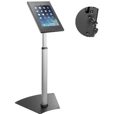 Brateck Anti-Theft Height Adjustable Tablet Kiosk Stand (PAD12-05N)