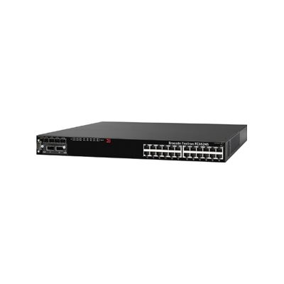 Brocade SEL 624 HPoE 24x1G + 2x16G stakports (FCX624S-HPOE)