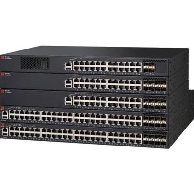 Brocade 48-port 1 GbE switch with 8x1GbE SFP+ (ICX7250-48)