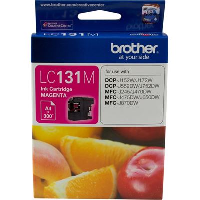 Brother B131M - Brother LC131 Magenta Ink Cart (LC-131M)
