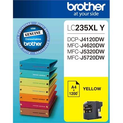 Brother LC235XL Yell Ink Cart (LC-235XLYS)