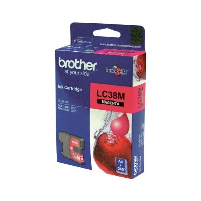 Brother B38M - Brother LC38 Magenta Ink Cart (LC-38M)