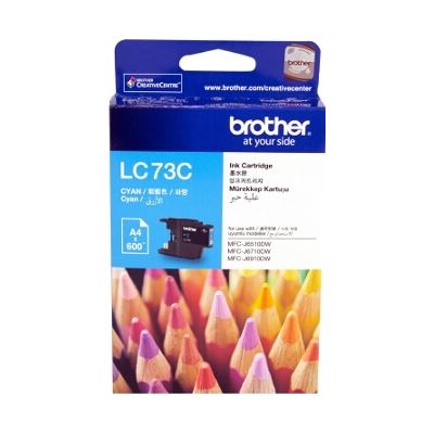 Brother B73C - Brother LC73 Cyan Ink Cart (LC-73C)