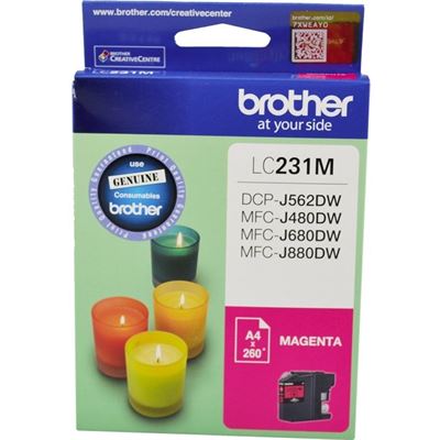 Brother LC231M Ink Cartridge - Magenta (LC231M)