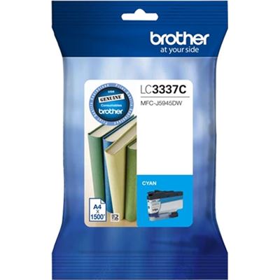 Brother LC3337C CYAN HIGH YIELD INK CART (LC3337C)