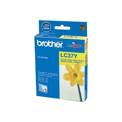Brother LC37 Yellow Ink Cartridge (LC37Y)