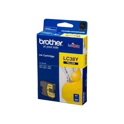 Brother LC38 Yellow Ink Cartridge (LC38Y)