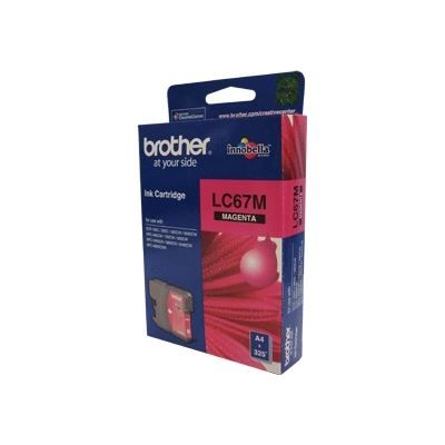 Brother LC67 Magenta Ink Cartridge (LC67M)