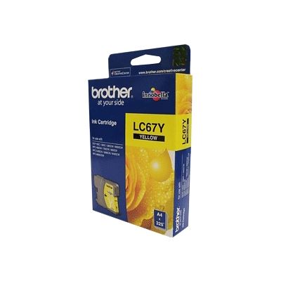 Brother LC67 Yellow Ink Cartridge (LC67Y)