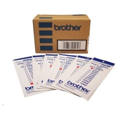 Brother PRIDSET ID LABEL SET 11 SIZES X 12 SHEETS (PRIDSET)