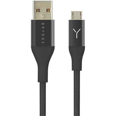 Brydge 1.2M CABLE MICRO-USB TO USB BLACK (BRYCC00B5P)