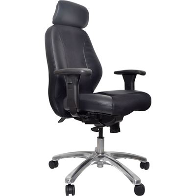 Buro Everest Chair Leather & Mesh (124-LM3)
