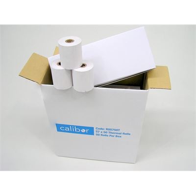 Calibor THERMAL PAPER 57X50 50 ROLLS/BOX (RO5750T)