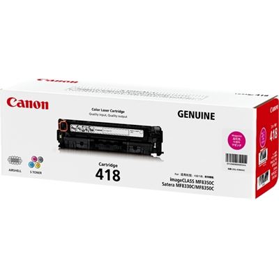 Canon CART418M Magenta Toner Cart For MF8350CDN (CART418M)