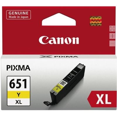 Canon CI651XLY - Canon CLI651XL Yellow Ink Cart (CLI651XLY)