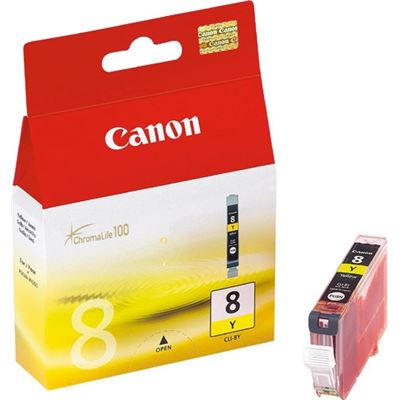 Canon Yellow CLI8Y Ink Cartridge For IP4200 4300 4500 5200 (CLI8Y)
