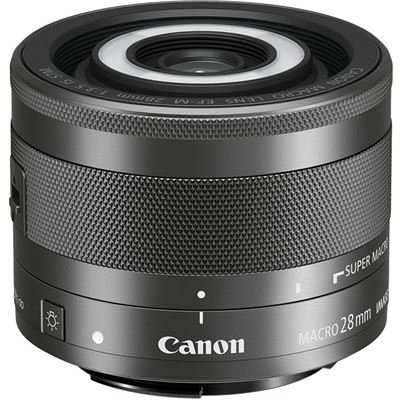 Canon EF-M 28mm f/3.5 Macro IS STM EF-M Mount Lens (EFM28ISST)