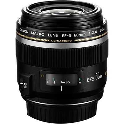 Canon Macintoshro Lens EFS60MM 2.8Macro USM For EOSMacro (EFS60)