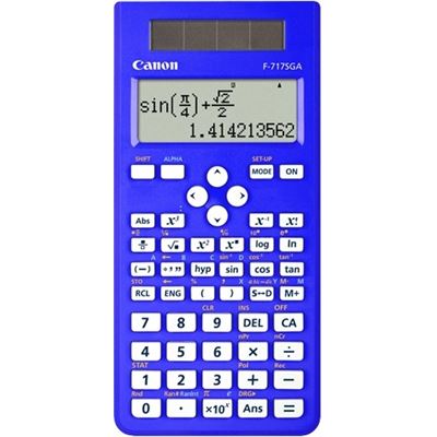 Canon F717SGABL Blue, 242 function scientific calculator (F717SGABL)
