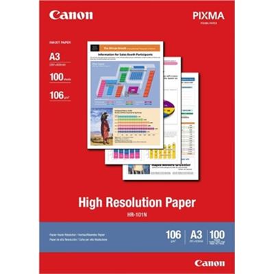 Canon HR101A3 A3 High Resolution Paper - 100 Sheet 3 (HR101A3)