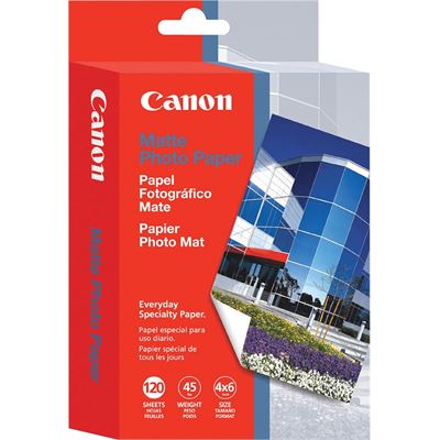 Canon MP-1014X6 120 Sheets, 170 gsm Matte Photo Paper (MP-1014X6)