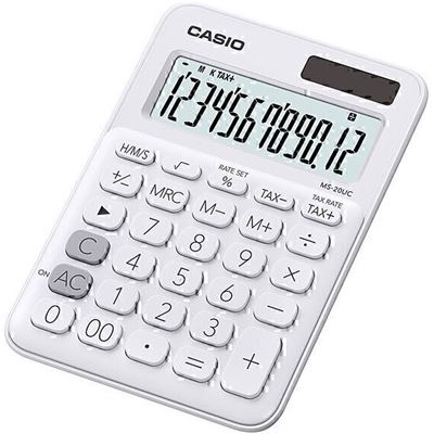 Canon Casio MS20UCWE Calcultor White (MS20UCWE)