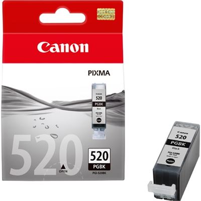 Canon PGI520Bk Black Ink Cartridge For IP4600IP4700 MX860 (PGI520BK)