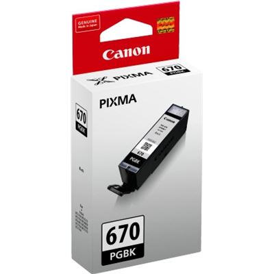 Canon PGI670BK PIGMENT BLACK INK TANK (PGI670BK)