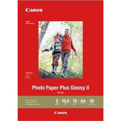 Canon PHOTO PLUS GLOSSY PHOTO III A4 20 PACK (PP301-A4-20)