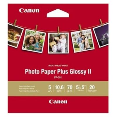 Canon PHOTO PLUS GLOSSY PHOTO III SQ5IN 20 PACK (PP301-SQ5IN-20)