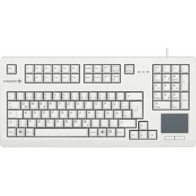 Cherry Light Grey 16" USB Keyboard With Touchpad (G80-11900LUMEU-0)