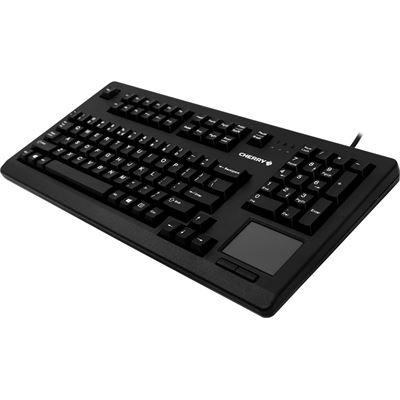 Cherry Black 16" USB Keyboard With Touchpad, Int'L (G80-11900LUMEU-2)