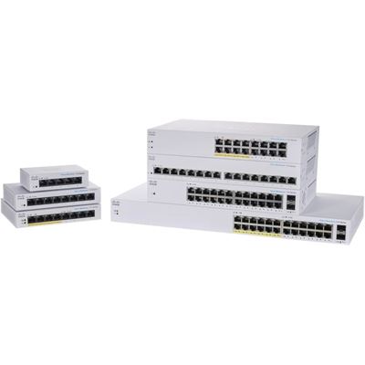 Cisco CBS110 Unmanaged 16 port GE Partial PoE (CBS110-16PP-AU)