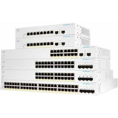 Cisco CBS220 SMART 8-PORT GE FULL POE EXT PS 2 (CBS220-8FP-E-2G-AU)